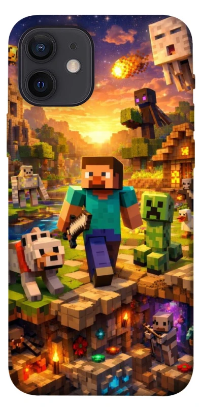 Чохол на Apple iPhone 12 (6.1") Minecraft v6 фото 1 з 1