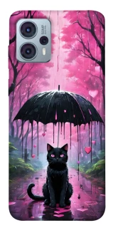 Чохол на Motorola Moto G23 Black cat фото 1 Чохол на Motorola Moto G23 Black cat фото 1 з 1
