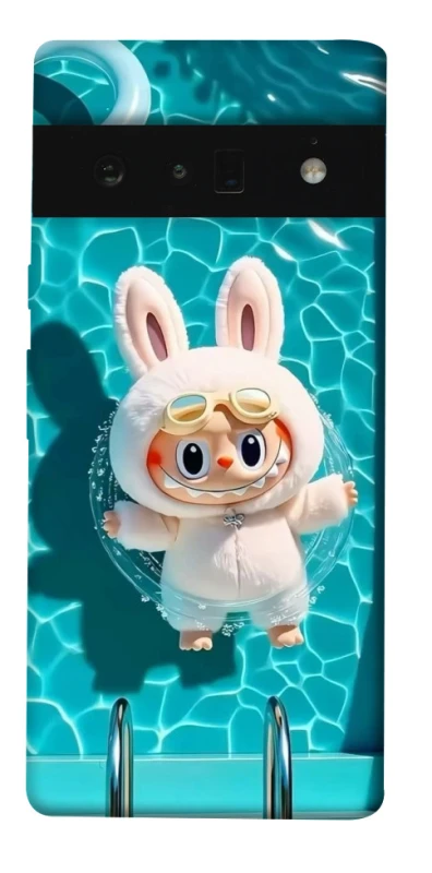 Чехол на Google Pixel 6 Pro Labubu in the pool ver.2 фото 1 из 1