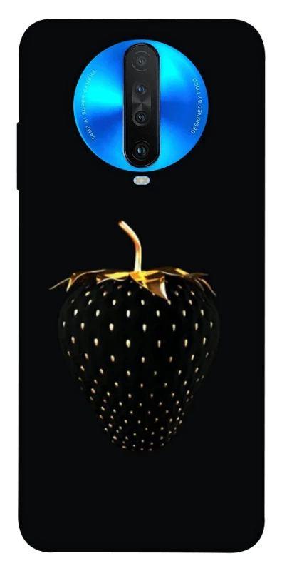 Чохол на Xiaomi Redmi K30 Чорна полуниця фото 1 з 1