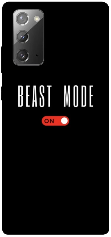 Чохол на Samsung Galaxy Note 20 Beast mode фото 1 з 1