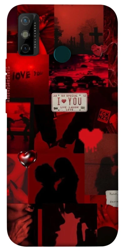 Чохол на TECNO Spark 6 Go Love collage ver.2 фото 1 з 1