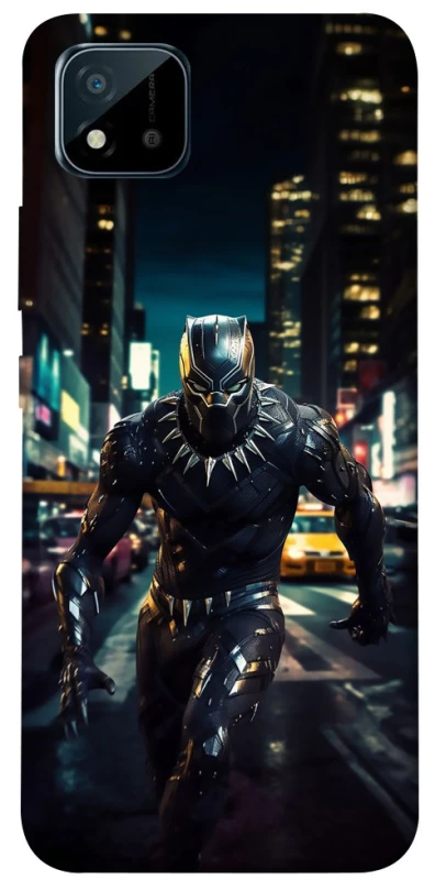 Чехол на Realme C20 Black Panther фото 1 из 1