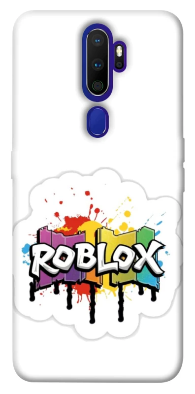 Чехол на Oppo A5 (2020) / Oppo A9 (2020) Roblox logo ver.1 фото 1 из 1