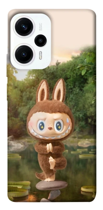 Чохол на Xiaomi Poco F5 / Note 12 Turbo Labubu Yoga фото 1 з 1