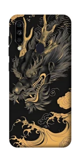 Чохол на ZTE Blade A7 (2020) gold dragon фото 1 з 1