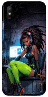 Чохол на Xiaomi Redmi 9A Cyber girl фото 1 з 1