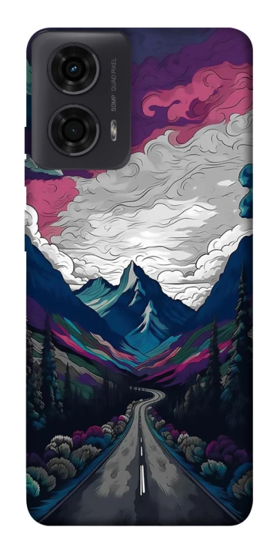 Чохол на Motorola Moto G04 Намальовані гори фото 1 з 1