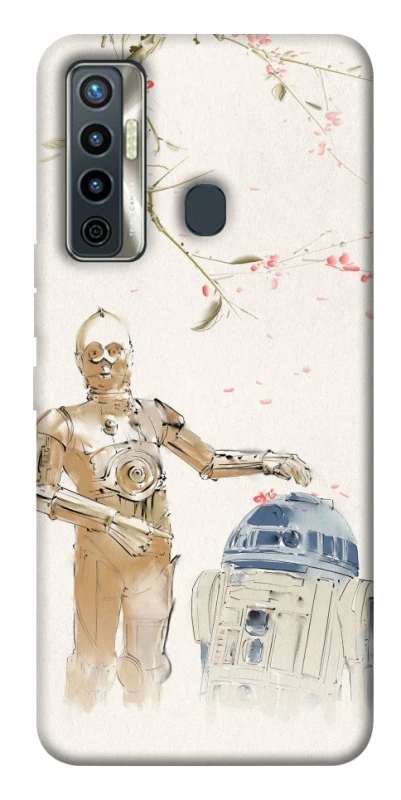 Чохол на TECNO Camon 17 Star Wars robots фото 1 з 1