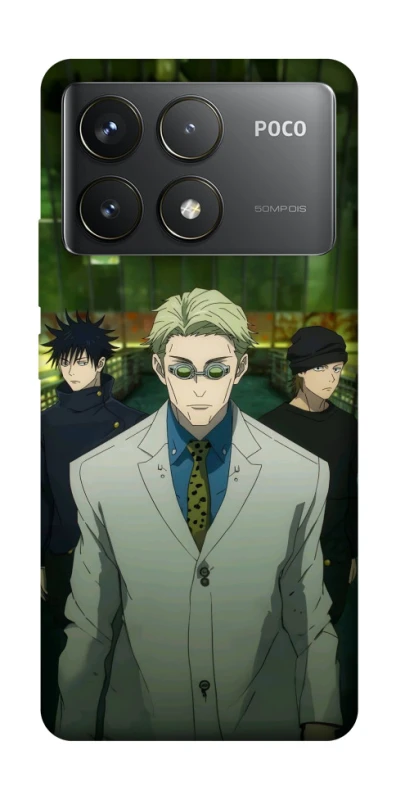 Чохол на Xiaomi Poco F6 Pro jujutsu kaisen фото 1 з 1