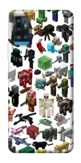 Чохол на ZTE Blade A71 Minecraft v4 фото 1 з 1