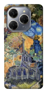 Чохол на TECNO Spark 20 Pro Van Gogh collage фото 1 з 1