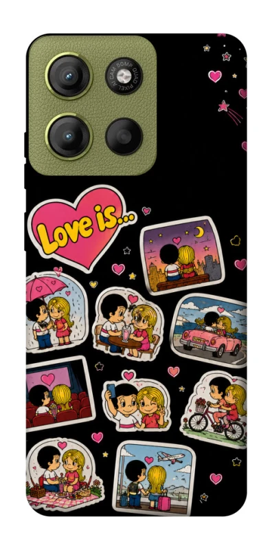 Чохол на Motorola Moto G15 4G Love is ver.3 фото 1 з 1