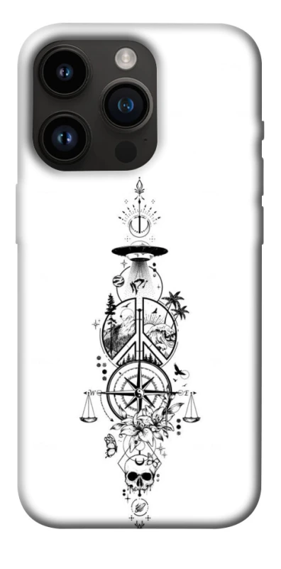 Чехол на Apple iPhone 14 Pro (6.1") Tattoo ver.7 фото 1 из 1