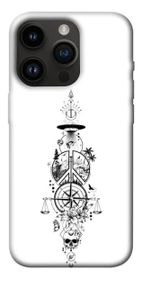 Чехол на Apple iPhone 14 Pro (6.1") Tattoo ver.7 фото 1 из 1