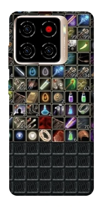 Чохол на ZTE Blade A56 Inventory menu ver.2 фото 1 з 1