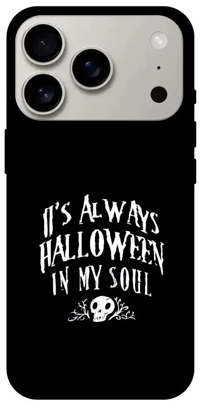 Чохол на Apple iPhone 17 Pro (6.3") Halloween in my soul фото 1 з 1