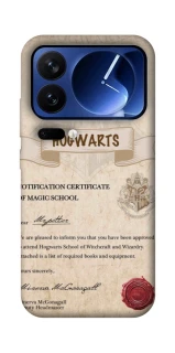 Чохол на Xiaomi 17 Pro The Hogwarts acceptance letter фото 1 з 1