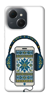 Чехол на TECNO Spark 40C Современная вышиванка фото 1 из 1