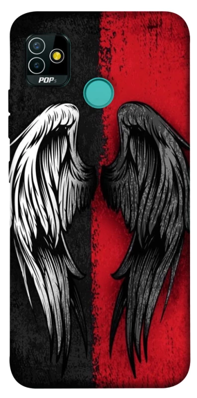 Чохол на TECNO POP 5 Angel and Devil фото 1 з 1