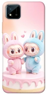 Чехол на Realme C20 Labubu Twins фото 1 из 1