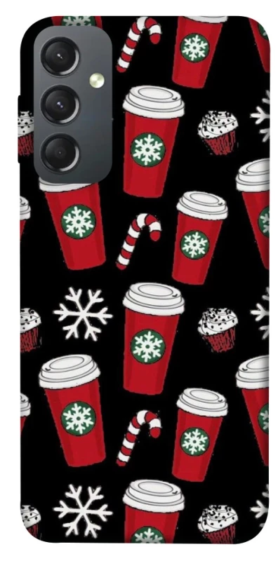 Чехол на Samsung Galaxy A24 4G Новогодний v40 фото 1 из 1