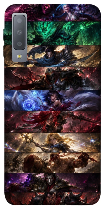 Чехол на Samsung A750 Galaxy A7 (2018) League of Legends фото 1 из 1