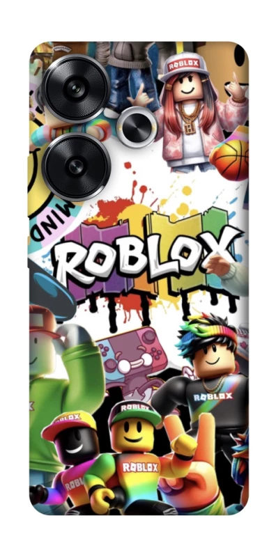 Чохол на Xiaomi Poco F6 Roblox Characters Collage фото 1 з 1