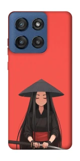 Чохол на Motorola Edge 60 Stylus Red samurai фото 1 з 1