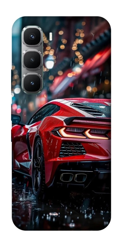 Чохол на Infinix Hot 60 Pro Red sports car фото 1 з 1