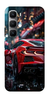 Чехол на Infinix Hot 60 Pro Red sports car фото 1 из 1