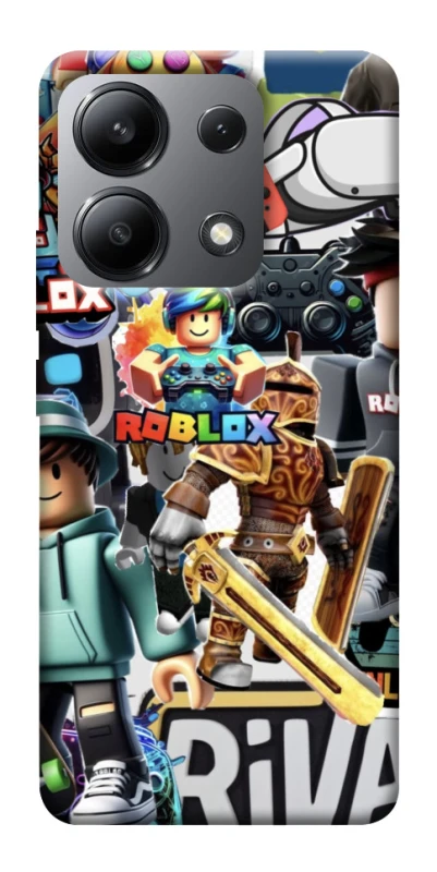 Чехол на Xiaomi Redmi Note 13 4G Roblox collage ver.1 фото 1 из 1