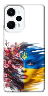 Чохол на Xiaomi Poco F5 / Note 12 Turbo Flowering Ukraine фото 1 з 1