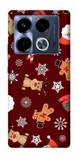 Чохол на Infinix Note 40 4G Новорічний v6 фото 1 з 1
