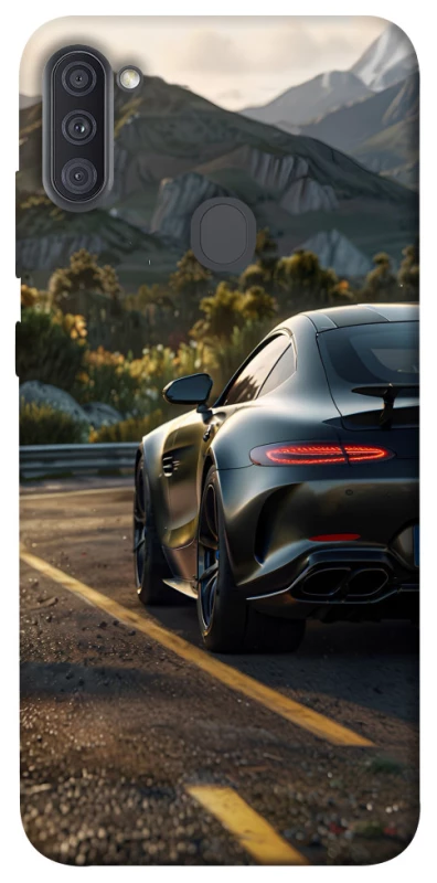 Чохол на Samsung Galaxy A11 Car in the mountains фото 1 з 1