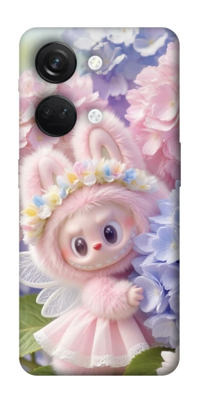 Чохол на OnePlus Nord 3 Labubu & Flowers ver.1 фото 1 з 1