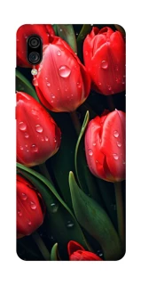 Чохол на ZTE Blade A5 (2020) Червоні тюльпани фото 1 Чохол на ZTE Blade A5 (2020) Червоні тюльпани фото 1 з 1