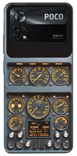 Чехол на Xiaomi Poco X4 Pro 5G Airplane instrument panel фото 1 из 1