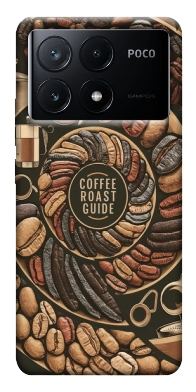 Чохол на Xiaomi Poco X6 Coffee roast guide фото 1 з 1