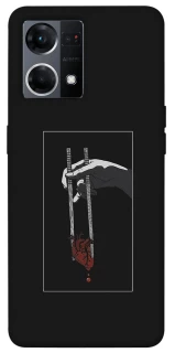 Чохол на Oppo Reno 7 4G Палички серцеїда фото 1 з 1