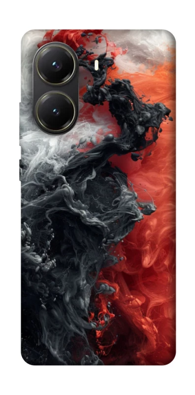 Чохол на Xiaomi Poco X6 Pro Black and Red фото 1 з 1