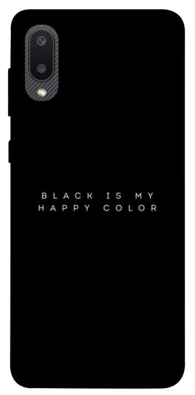 Чохол на Samsung Galaxy A02 Black color фото 1 з 1