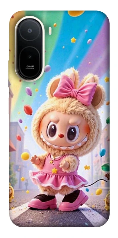 Чохол на Xiaomi Redmi A7 Pro 4G Labubu rainbow фото 1 з 2