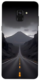 Чехол на Samsung A530 Galaxy A8 (2018) Black mountains фото 1 из 1