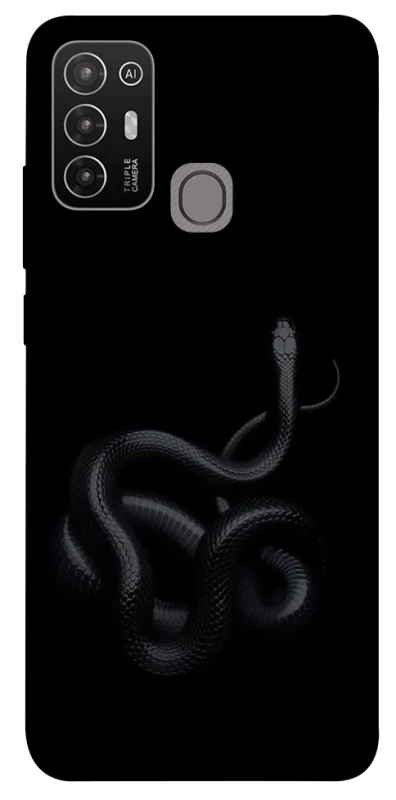 Чохол на ZTE Blade A52 Black snake фото 1 з 1