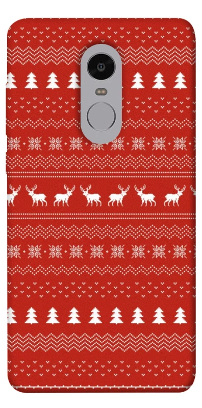 Чехол на Xiaomi Redmi Note 4X / Note 4 (Snapdragon) Новогодний v12 фото 1 из 1