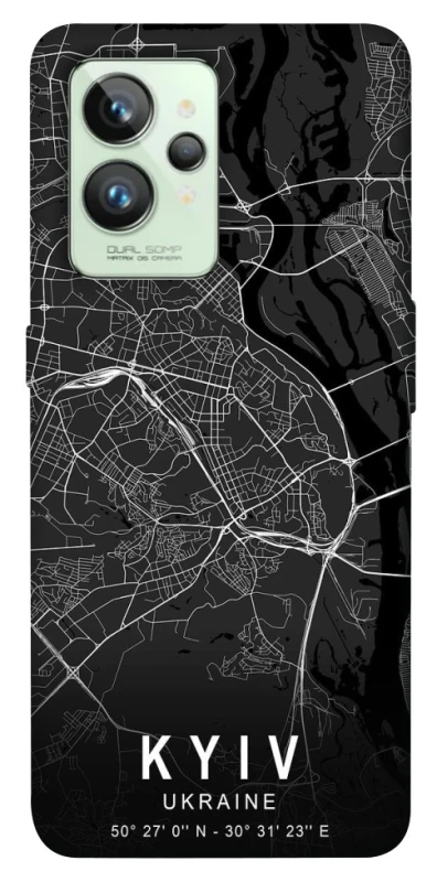 Чохол на Realme GT2 Kyiv map фото 1 з 1