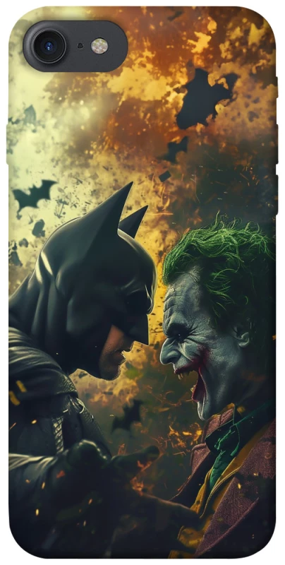 Чехол на Apple iPhone 7 / 8 (4.7") Batman and the Joker фото 1 из 1