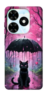 Чохол на TECNO Spark Go 2024 Black cat фото 1 з 1
