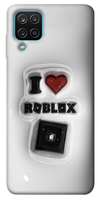 Чохол на Samsung Galaxy M12 I love Roblox фото 1 з 1